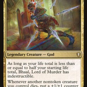 Commander Legends: Battle for Baldur's Gate - 268 - Bhaal, Lord of Murder - Rare - Multi - Non-foil