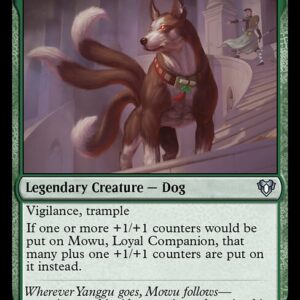 Commander Masters - 306 - Mowu, Loyal Companion - Uncommon - G - Foil