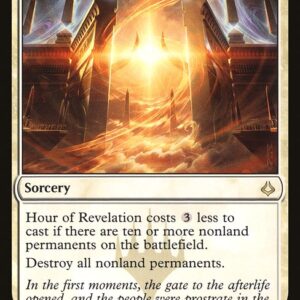 Hour of Devastation - 15 - Hour of Revelation - Rare - W - Foil