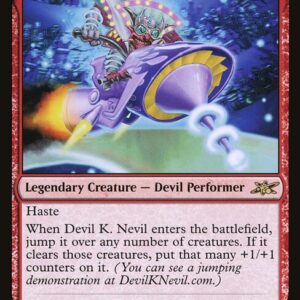 Unfinity - 104 - Devil K. Nevil - Rare - R - Foil