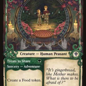 Throne of Eldraine - 296 - Curious Pair // Treats to Share - Common - G - Foil