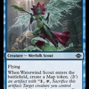 The Lost Caverns of Ixalan - 84 - Waterwind Scout - Common - U - Non-foil (Front)