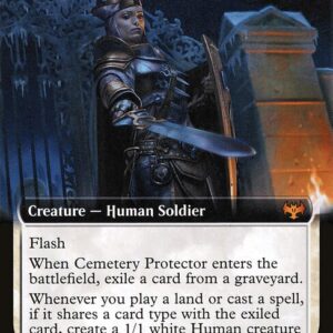 Innistrad: Crimson Vow - 347 - Cemetery Protector - Mythic - W - Foil