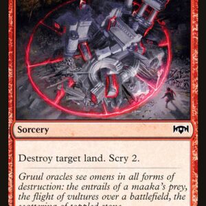 Ravnica Allegiance - 110 - Rubble Reading - Common - R - Non-foil (Front)