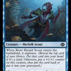 The Lost Caverns of Ixalan - 72 - River Herald Scout - Common - U - Non-foil (Front)
