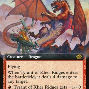 The Brothers' War - 341 - Tyrant of Kher Ridges - Rare - R - Non-foil