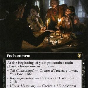 Commander Legends: Battle for Baldur's Gate - 620 - Black Market Connections - Rare - B - Non-foil