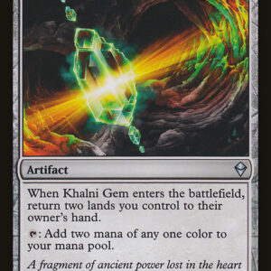 Zendikar - 205 - Khalni Gem - Uncommon - C - Non-foil