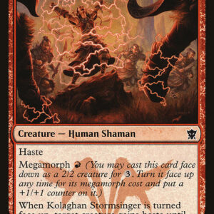 Dragons of Tarkir - 145 - Kolaghan Stormsinger - Common - R - Non-foil