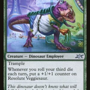Unfinity - 153 - Resolute Veggiesaur - Uncommon - G - Non-foil