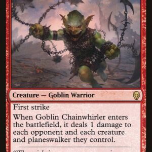 Dominaria - 129 - Goblin Chainwhirler - Rare - R - Non-foil