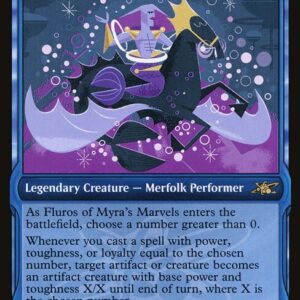 Unfinity - 247 - Fluros of Myra's Marvels - Rare - U - Foil