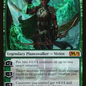 Core Set 2019 - 301 - Vivien of the Arkbow - Mythic - G - Foil