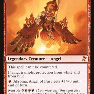 Time Spiral Remastered - 150 - Akroma, Angel of Fury - Mythic - R - Non-foil