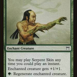 Champions of Kamigawa - 240 - Serpent Skin - Common - G - Non-foil (Front)