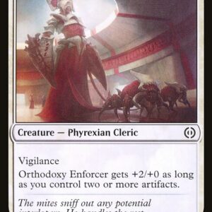 Phyrexia: All Will Be One - 25 - Orthodoxy Enforcer - Common - W - Non-foil