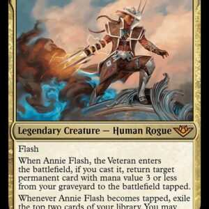 Outlaws of Thunder Junction - 190 - Annie Flash, the Veteran - Mythic - Multi - Non-foil