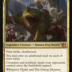March of the Machine - 255 - Thalia and The Gitrog Monster - Mythic - Multi - Non-foil
