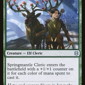 Zendikar Rising - 205 - Springmantle Cleric - Uncommon - G - Non-foil