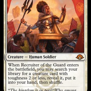 Modern Horizons 3 - 266 - Recruiter of the Guard - Mythic - W - Foil