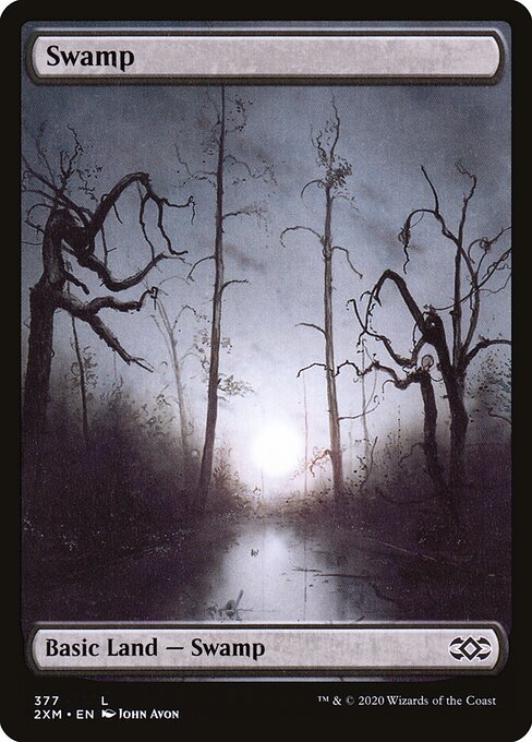Double Masters - 377 - Swamp - Common - C - Non-foil