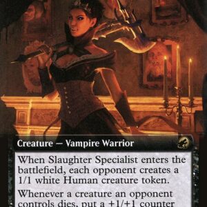 Innistrad: Midnight Hunt - 349 - Slaughter Specialist - Rare - B - Foil