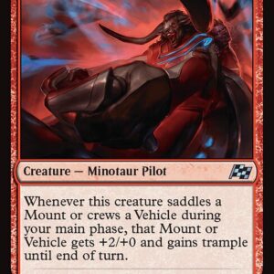 Aetherdrift - 144 - Reckless Velocitaur - Uncommon - R - Non-foil