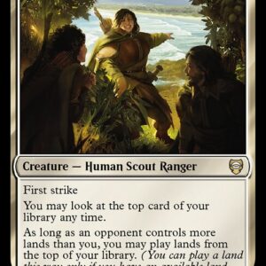 Tales of Middle-earth Commander - 180 - Verge Rangers - Rare - W - Non-foil