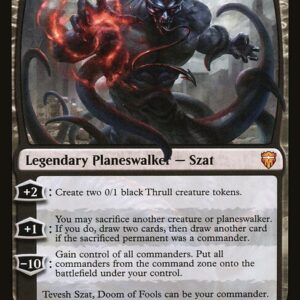 Commander Legends - 153 - Tevesh Szat, Doom of Fools - Mythic - B - Non-foil