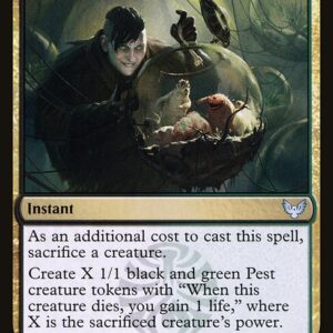 Strixhaven: School of Mages - 242 - Tend the Pests - Uncommon - BG - Non-foil