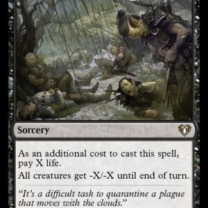 Commander Masters - 191 - Toxic Deluge - Rare - B - Non-foil