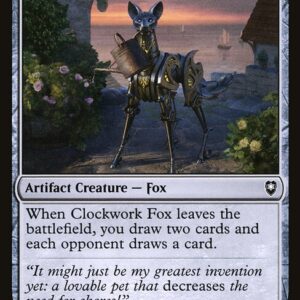 Commander Legends: Battle for Baldur's Gate - 308 - Clockwork Fox - Common - C - Non-foil