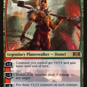 Ravnica Allegiance - 269 - Domri, City Smasher - Mythic - RG - Foil (Front)