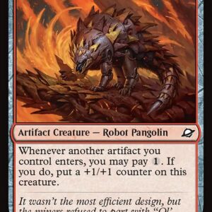 Edge of Eternities - 150 - Oreplate Pangolin - Common - R - Foil