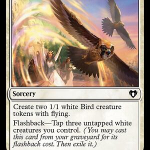 Commander Masters - 17 - Battle Screech - Common - W - Foil