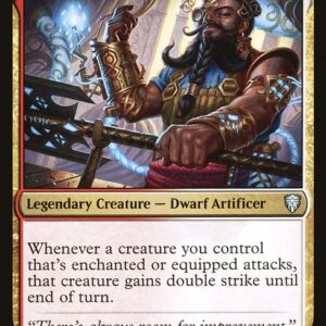 Commander Legends - 290 - Reyav, Master Smith - Uncommon - WR - Non-foil