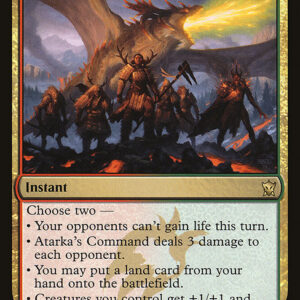 Dragons of Tarkir - 213 - Atarka's Command - Rare - RG - Non-foil
