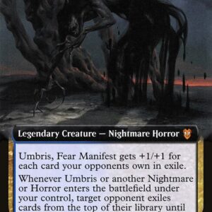 Crimson Vow Commander - 76 - Umbris, Fear Manifest - Mythic - UB - Non-foil (Front)