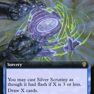 Dominaria United - 395 - Silver Scrutiny - Rare - U - Foil