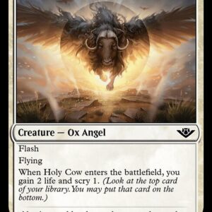 Outlaws of Thunder Junction - 16 - Holy Cow - Common - W - Non-foil