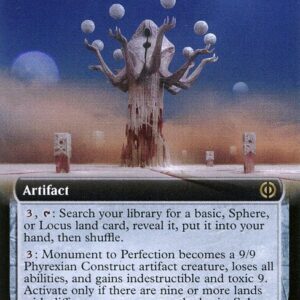 Phyrexia: All Will Be One - 396 - Monument to Perfection - Rare - C - Foil