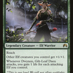 Magic Origins - 172 - Dwynen, Gilt-Leaf Daen - Rare - G - Non-foil