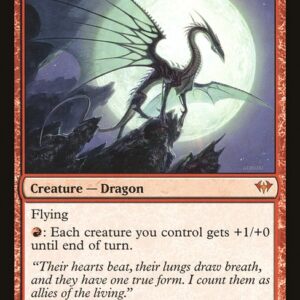 Dark Ascension - 99 - Moonveil Dragon - Mythic - R - Non-foil (Front)