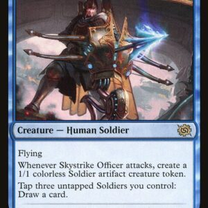 The Brothers' War - 62 - Skystrike Officer - Rare - U - Foil