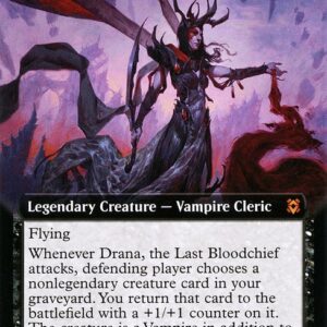 Zendikar Rising - 338 - Drana, the Last Bloodchief - Mythic - B - Foil