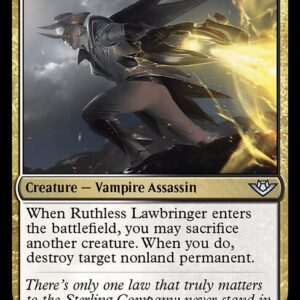 Outlaws of Thunder Junction - 229 - Ruthless Lawbringer - Uncommon - WB - Non-foil