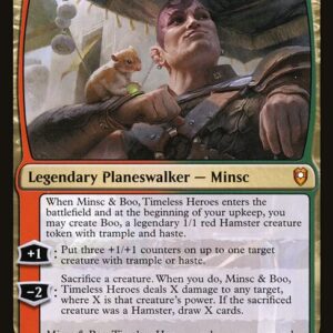 Commander Legends: Battle for Baldur's Gate - 285 - Minsc & Boo, Timeless Heroes - Mythic - RG - Non-foil
