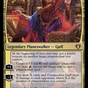 Commander Masters - 706 - Commodore Guff - Mythic - Multi - Foil