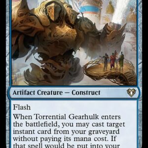 Commander Masters - 128 - Torrential Gearhulk - Rare - U - Non-foil