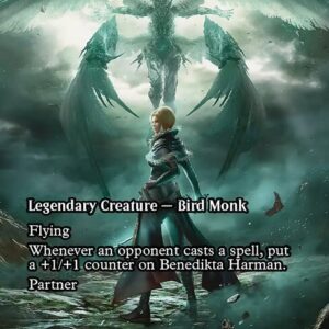 Final Fantasy: Through the Ages - 53 - Ishai, Ojutai Dragonspeaker - Rare - WU - Non-foil